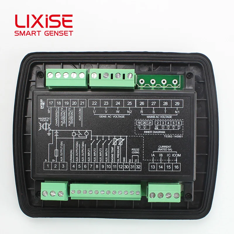 LIXiSE LXC3110 автоматический запуск генератора контроллер небольшой дизельный генератор управления панелью части генератора