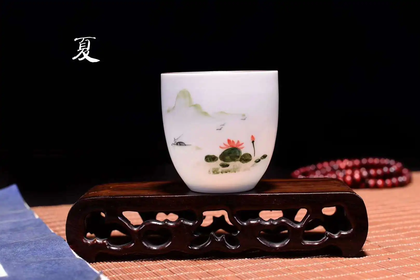 A cup Домашний мастер, ручная роспись, керамическая большая индивидуальная чашка для чая, креативные домашние чашки - Цвет: A cup