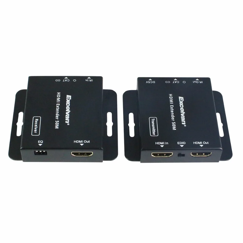 HDV E50C HD 1080P HDMI удлинитель по одному 50 м/164ft UTP кабели с ИК управлением Поддержка и HDCP