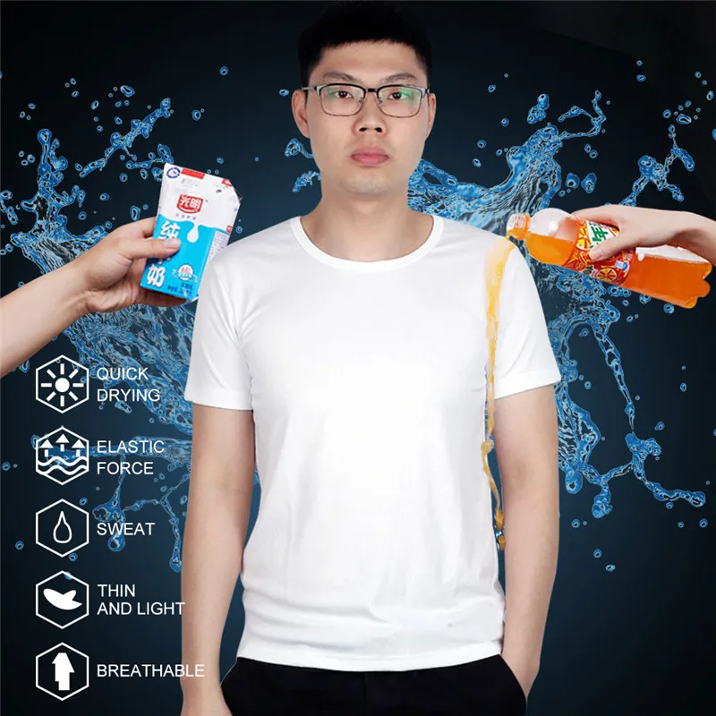 Новинка 2019 гидрофобная Мужская одежда для походов уличная футболка кемпинга