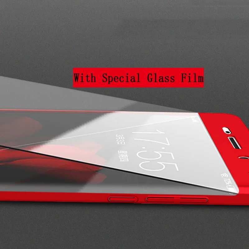 360 Degree Full Protection + Tempered Glass Bags Case For BBK Vivo Xplay 5 Hard PC Phone Coque Matter Cover for 6 |