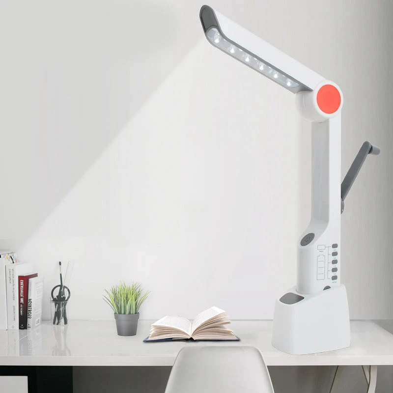 SHGO Led Настольная лампа портативная солнечная Usb зарядка защита глаз настольная