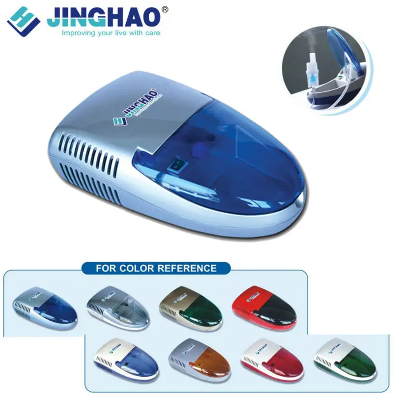 JINGHAO Piston Compressor Portable Nebulizer Medication Topaz Household Atomizer Inhaler Massage Relaxation JH-102 |
