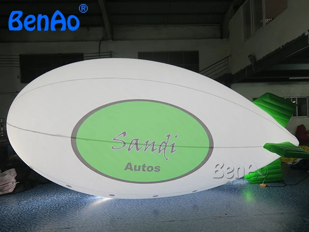 AO125 BENAO Бесплатная доставка 6 м надувной дирижабль из ПВХ/Zeppelin/Гелиевый