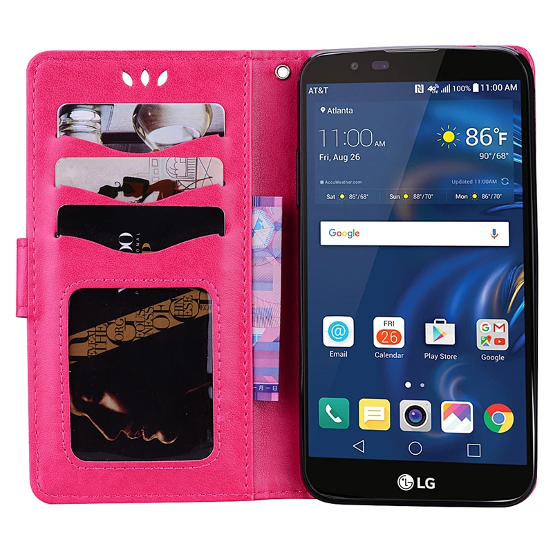 Luxury Retro Flip Case For LG K10 2017 Unicorn PU Leather Wallet Stand Cover Phone Capa | Мобильные телефоны и аксессуары