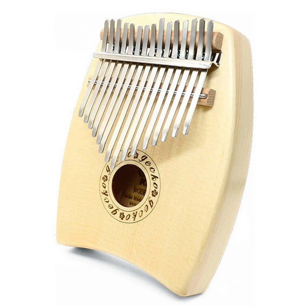 Gecko Spruce G Tone Wood 15 клавиш калимба акустическое пальцевое пианино с