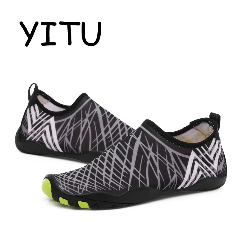 YITU/2018 г. летняя Уличная обувь для водных видов спорта Aqua тапочки плавающие