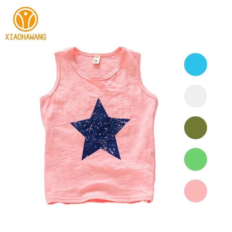 Детский жилет с принтом жилеты круглым вырезом для мальчиков и девочек хлопковые