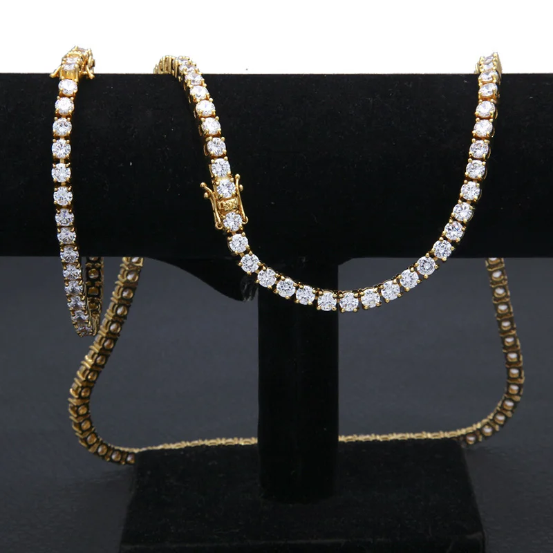 Bling Iced Out tennnnis цепочка с сердечком из меди полная горного хрусталя подвеска и