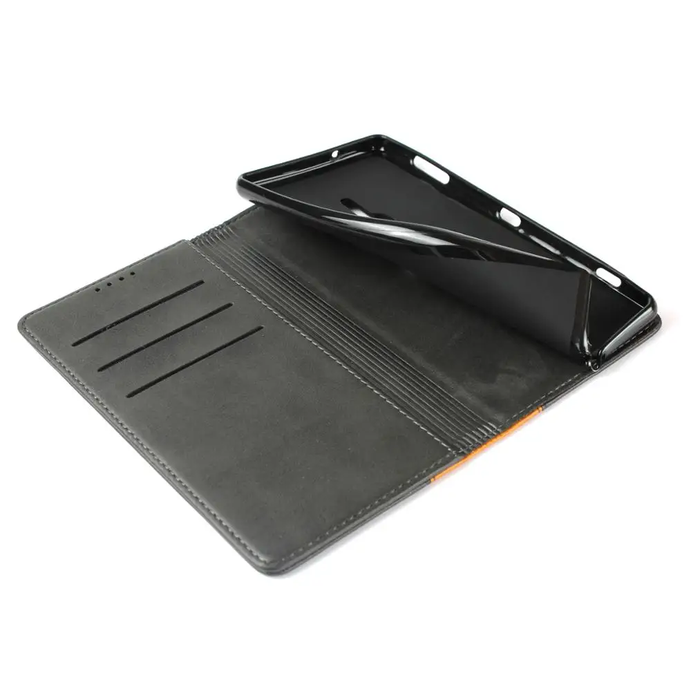 Роскошный цветной кожаный чехол бумажник для Xperia XP книжка с магнитной застежкой