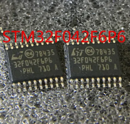 Бесплатная доставка Новый STM32F042F6P6 IC MCU 32BIT 16KB FLASH 20tssop 32F042 STM32F042 лучшего качества.
