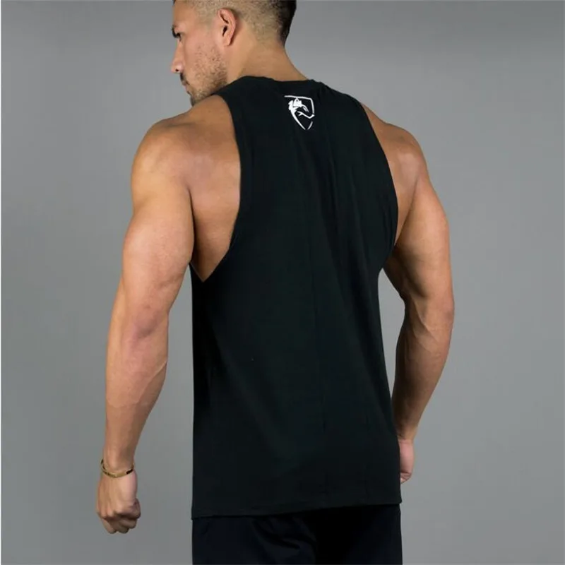 ALPHALETE, мужские майки для бодибилдинга, для тренажерного зала, для фитнеса, тренировки, хлопковый жилет без рукавов, мужские повседневные Модные майки