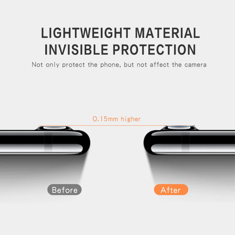 ESVNE 2 шт./лот HD стекло для iphone 8 задняя камера защитная пленка экрана закаленное Plus