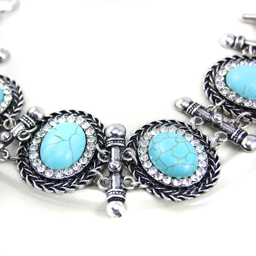 Модный браслет с Зелеными камнями Браслеты для женщин хрустальные браслеты и