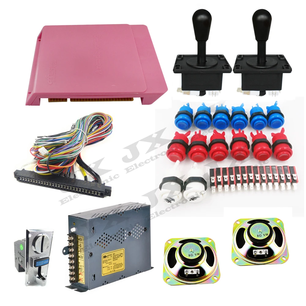 Набор аркадных игр DIY Jamma с коробкой модель 1299 в 1 доска для видеоигр принимает