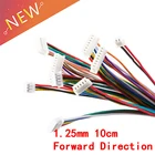 5 шт. XH 1,25 проводной Кабельный соединитель DIY JST 2345678910Pin электронная линия двойной Соединительный разъем 28AWG 10 см