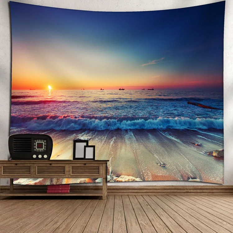 Tapestry Красивый пейзаж природы гобелен с пейзажем настенный тканевый гобелен настенный ковер одеяло Декор Прямая поставка - Цвет: Tapestry
