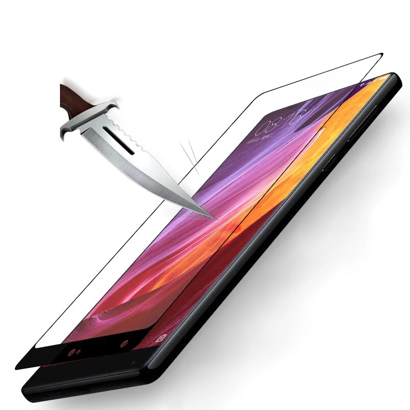 Цветной Чехол 9H для Xiaomi Mi Mix полноразмерное закаленное стекло 6 4 дюйма защитная