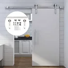 Набор направляющих для раздвижных дверей сарая из нержавеющей стали