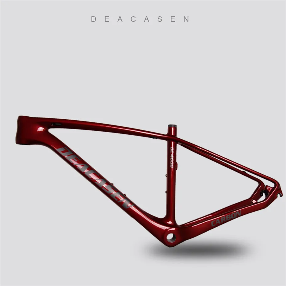 Deacasen 2018 27.5er рама для горного велосипеда Toray T1000 углеродная MTB mtb гарнитура размер