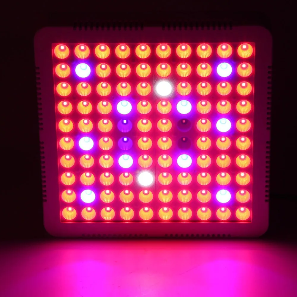 85 264V 100LED 300W Grow Light полный спектр лампы для гидропоники комнатные растения цветы ЕС