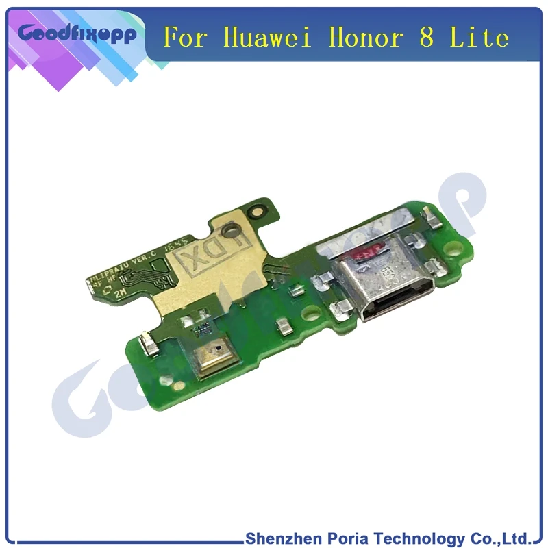 1 шт. кабель для зарядного USB устройства Huawei Honor 8 Lite док разъем гибкий модуль Плата