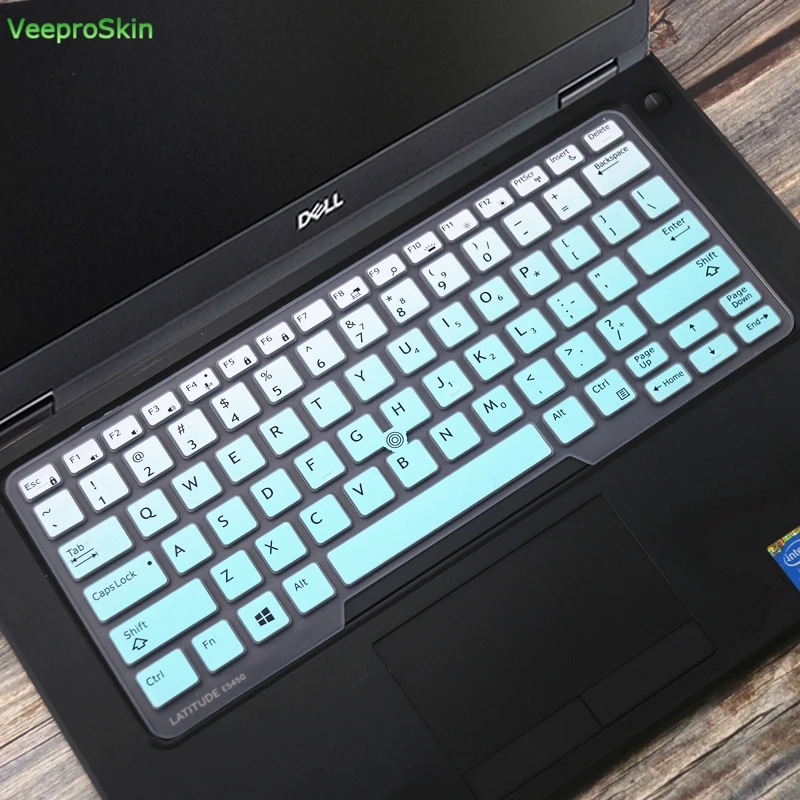 Силиконовый чехол для клавиатуры ноутбука Dell Latitude 7490 3340 E3340 5480 5490 E5490 E5491 E5450 E5470 E7450
