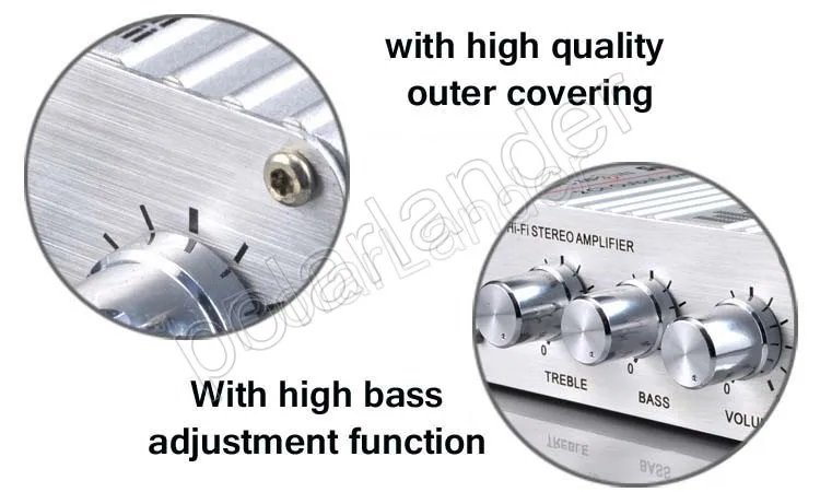 Усилитель мощности 2CH 20WX2 RMS новая автомобильная аудиосистема Стерео Усилители