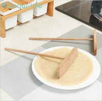 5pcs chinese specialty crepe maker pancake batter wooden spreader stick for home kitchen tool diy restaurant canteen