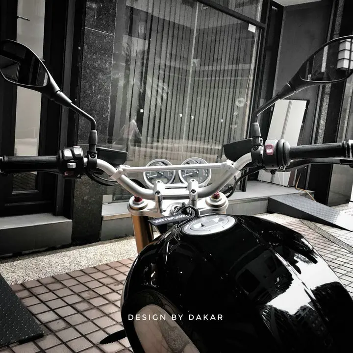 DKdesign руль мотоцикла для BMW RnineT R9T R NineT Roadster чистый скремблер|Руль велосипеда| |