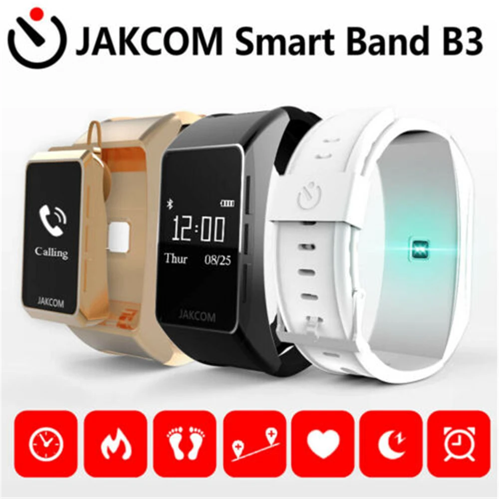 Высокое качество Android Jakcom B3 Смарт часы для спорта здоровья водонепроницаемый