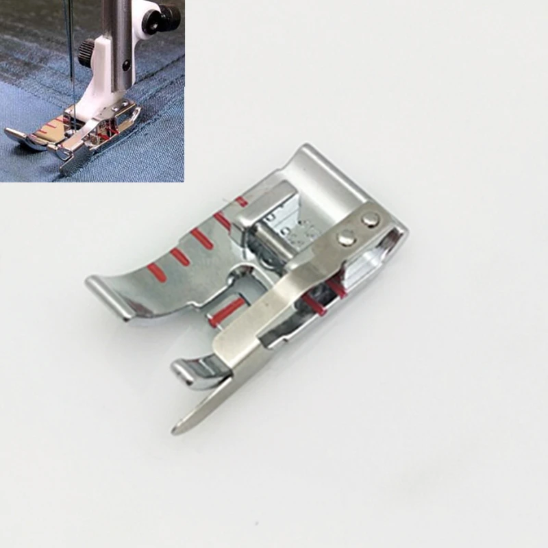 Швейные аксессуары 1/4 Edge прижимная лапка для шитья швейной машины Viking Husqvarna 4129141 45