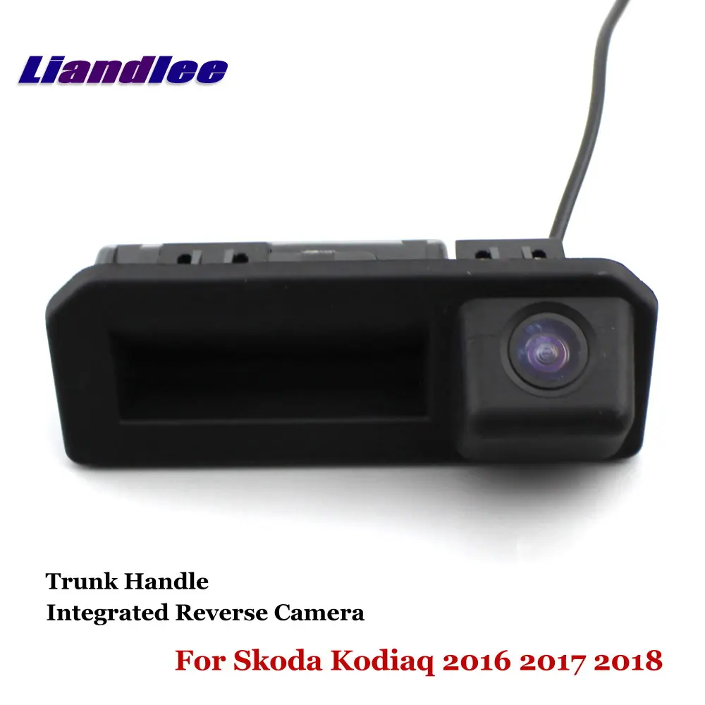 Liandlee Автомобильная камера заднего вида для Skoda Kodiaq 2016 2017 2018 заднее