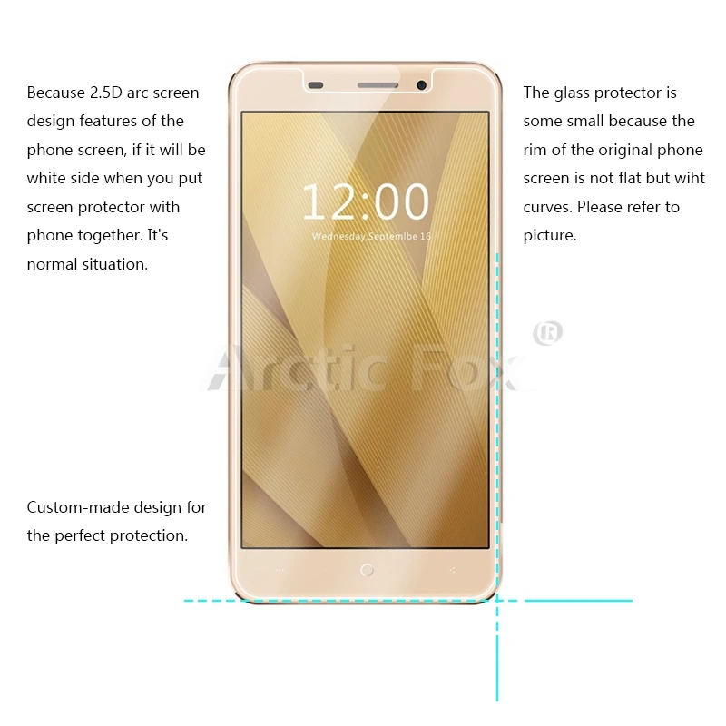 2 шт./лот закаленное Стекло для Leagoo M5 плюс Экран протектор Защитная пленка