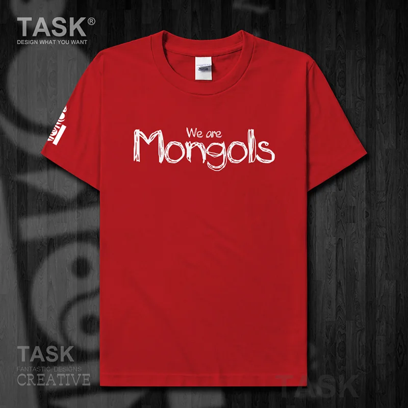 Mongolia MNG Mongol монгольский элемент мужская футболка Топ Футболка с коротким рукавом