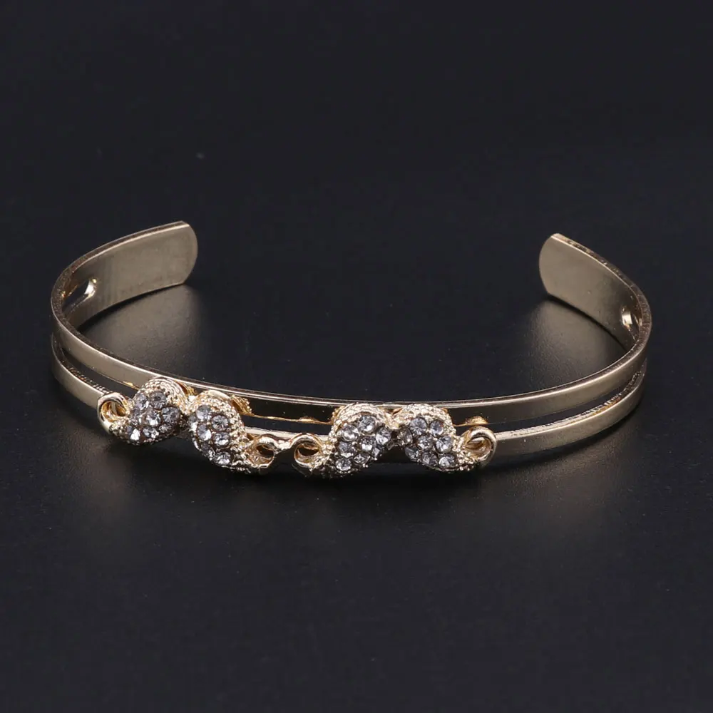 OEOEOS ювелирные изделия золотого цвета модные милые детские комплекты ювелирных