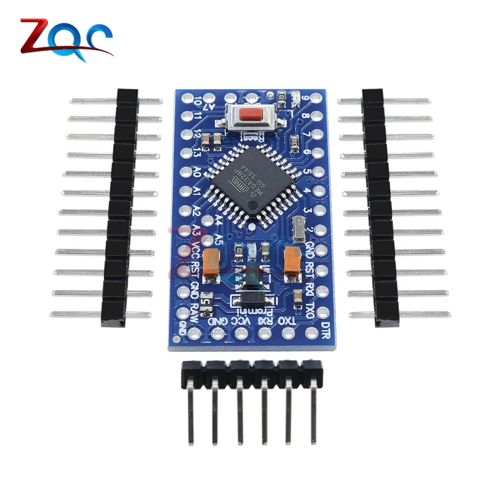 Pro Mini Atmega328 3 В 8 МГц Замена ATmega128 для совместимого с Arduino модуля Nano ATMEGA328P AU|mini