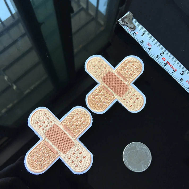 Бандажные вышитые нашивки Значки для одежды наклейки глажки байкерские швейная