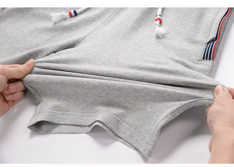 TIEPUS, однотонные мужские шорты, большие размеры L~ 6XL, 7XL, 8XL, летние мужские пляжные шорты, хлопковые повседневные мужские шорты, брендовая одежда для мужчин