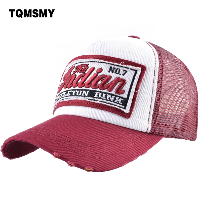 TQMSMY Кепка унисекс с вышитыми буквами Женская Козырек сетка бейсболка s шапки