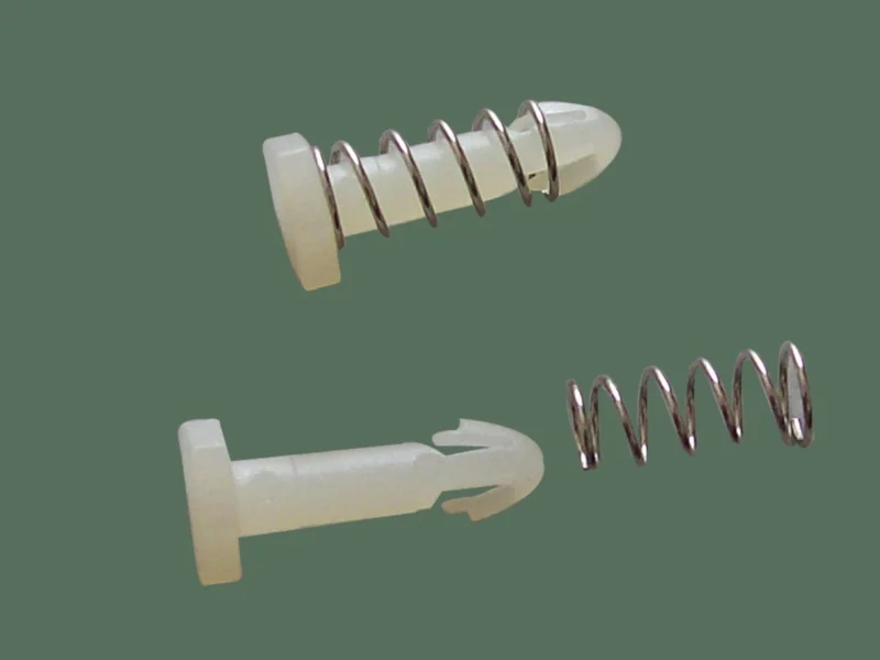 10 шт. пластиковые Пружинные зажимы для вентилятора охлаждения 17 6 мм 13 8