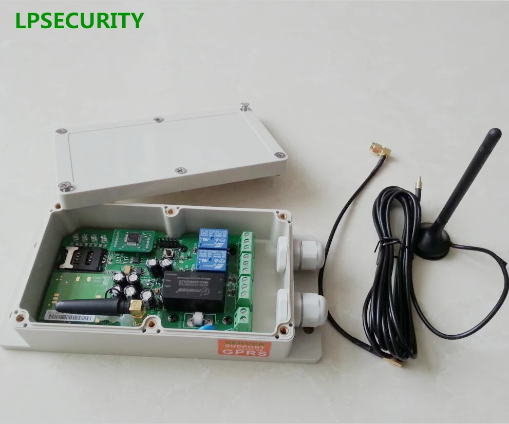 Водонепроницаемый GSM GPRS пульт дистанционного управления LPSECURITY ключ для