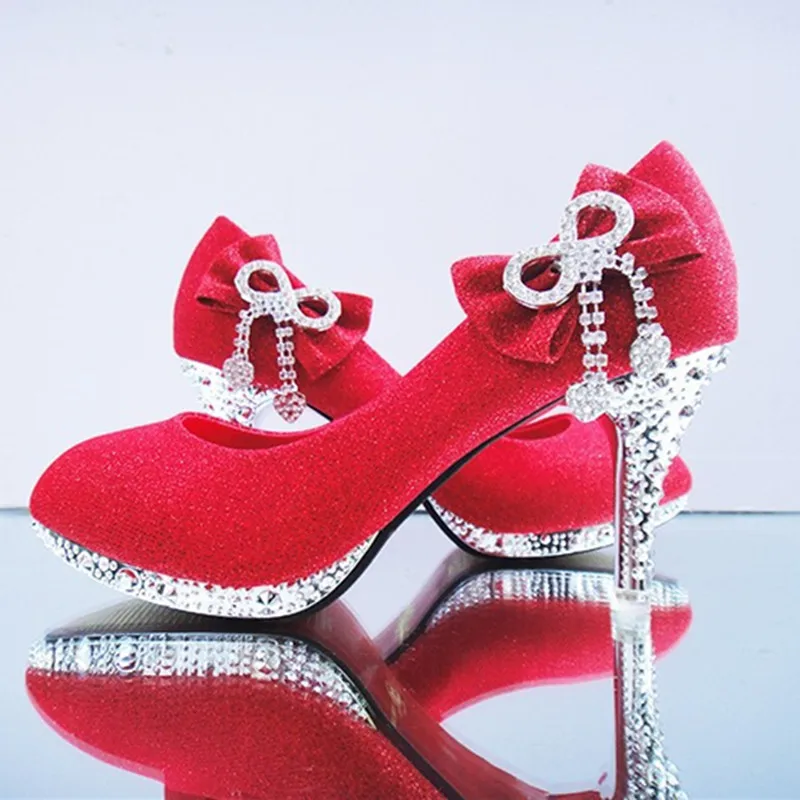 Женские ботинки 3 5 &quotПикантные круглый носок Стразы Цветы в западном стиле с