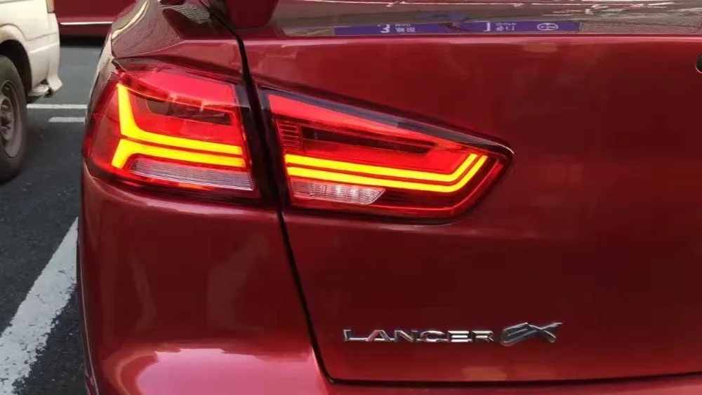 Автомобильный Стайлинг Головной фонарь для Lancer фары Lancer EX фара 2008~ год задний фонарь DRL H7 D2H Hid Angel Eye Bi Xenon луч