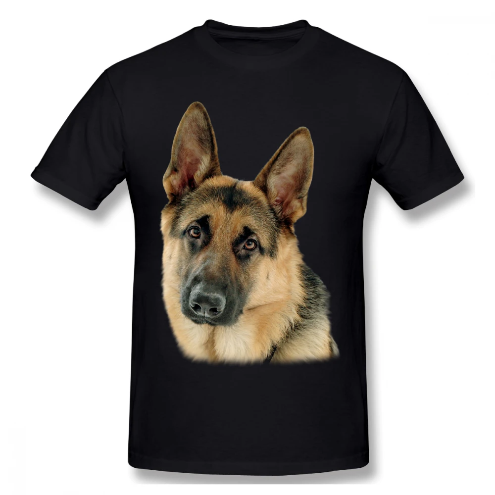 3D футболка с надписью I Love German Shepherd Face для мужчин плюс размер цифровая печать