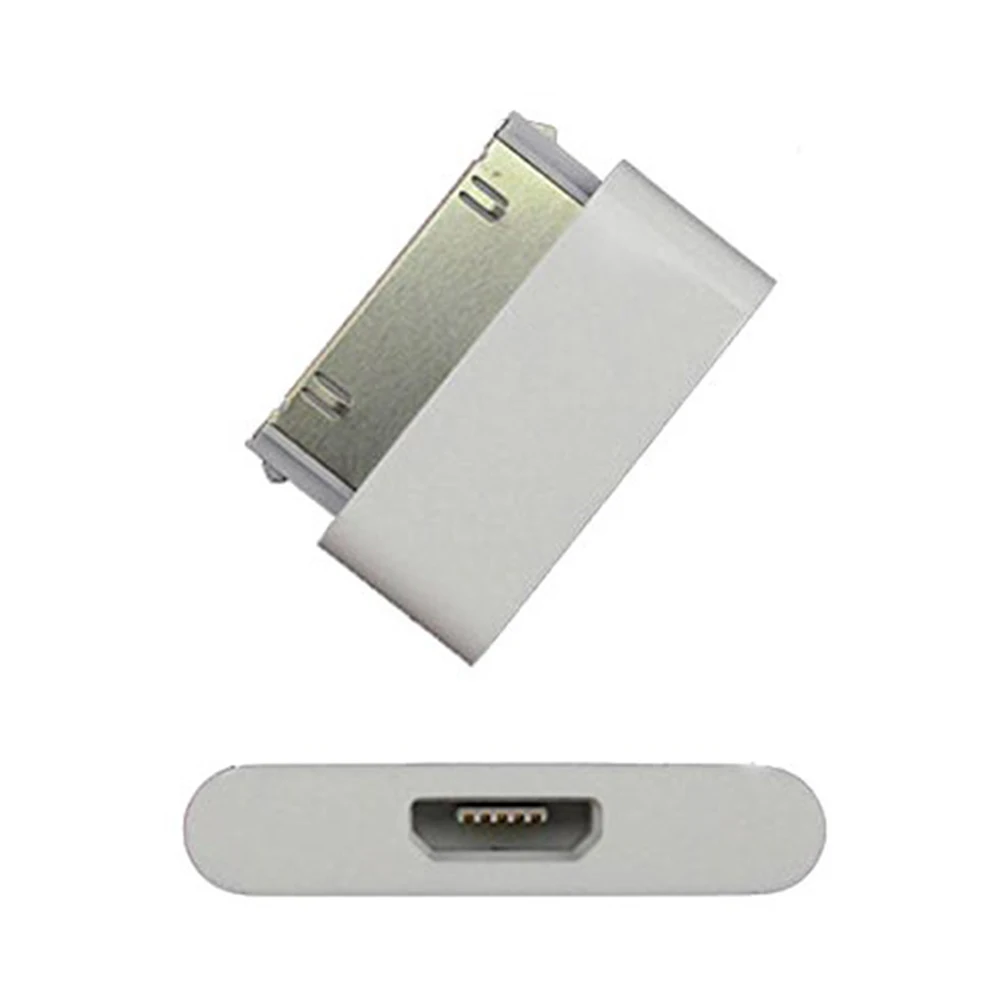 NYFundas микро usb 30 контактный переходник с женским и мужским разъемами для apple iphone 4 4s