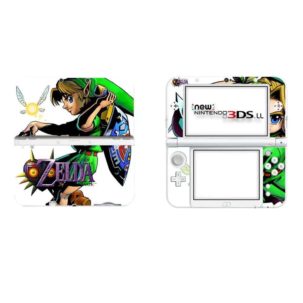 Легенда о Зельде виниловый чехол наклейка Кожа Наклейка для новых 3DS XL скины