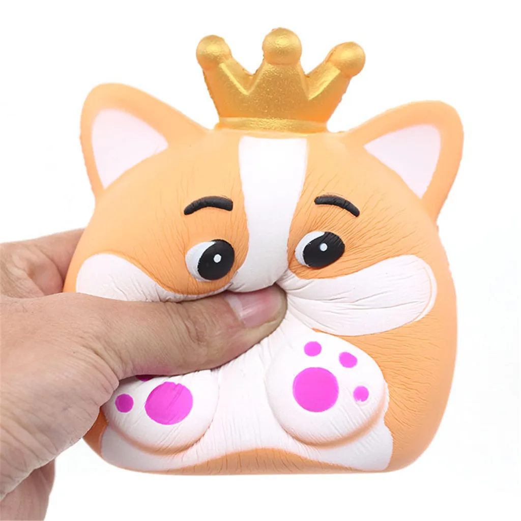 Горячие мягкие игрушки Kawaii Crown Beauty Slow Rising Squishies для снятия стресса детей кукла