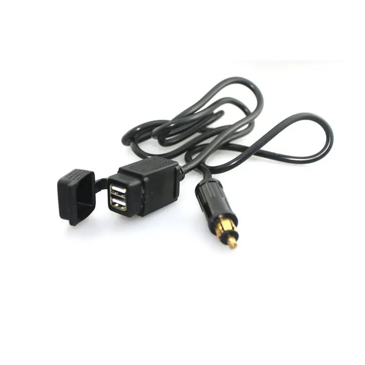 12 В/24 В автомобиль USB Зарядное устройство 2.1a Адаптеры питания ЕС Plug