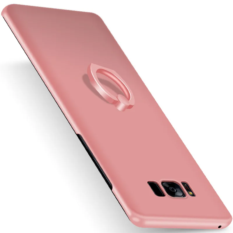 Ультратонкий матовый чехол с кольцом подставкой для Samsung J2 Prime J5 J7 Plus|phone cases|grand